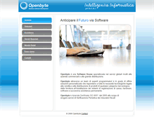 Tablet Screenshot of openbyte.it